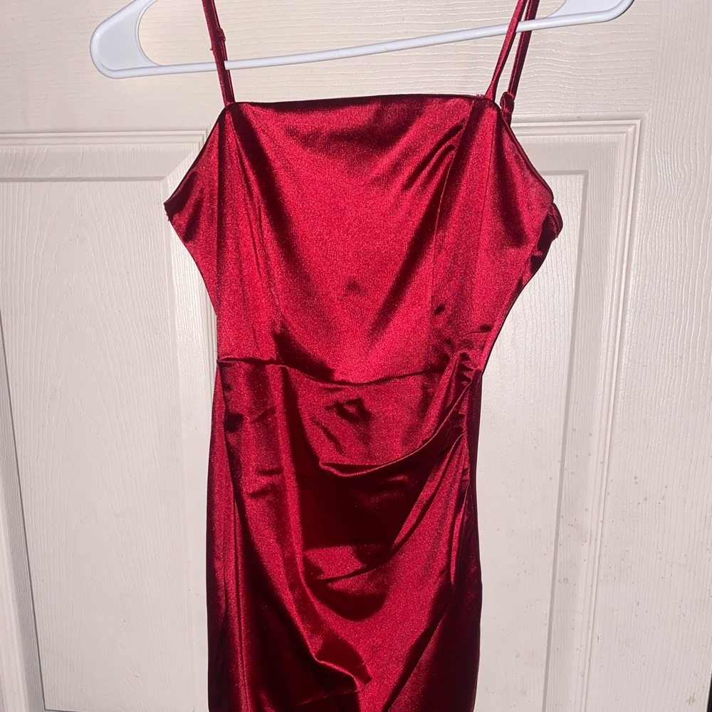 Satin dress
